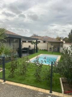 Piscine coque 10m2 sans permis de construire à Toulouse