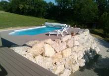 Notre zone d'activité pour ce service Conception et réalisation de piscine sur-mesure avec terrassement à